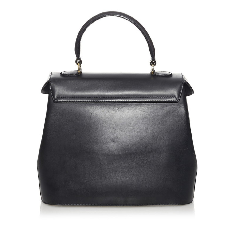 SALVATORE FERRAGAMO Handbag Shoulder Bag AN 21 5209 Black Leather Ladies - Picture 4 of 8